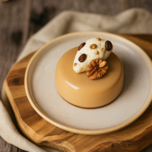 I think this is my favorite entremets ever! At the same time, it features flavors I love: coffee and pecan. What's more, the Dulcey adds a little touch of gourmandise that goes wonderfully with the rest.