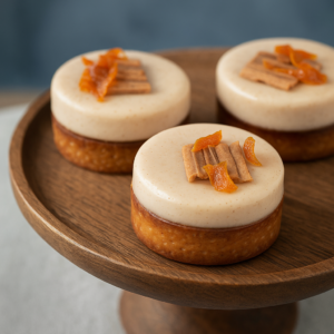🍊 Chestnut & Mandarin Tartlets