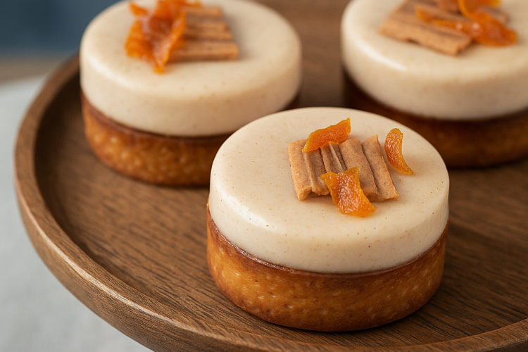 🍊 Chestnut & Mandarin Tartlets