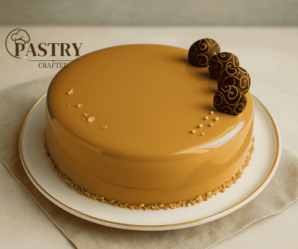 Chocolate, Caramel & Coffee Cake with Tonka Bean