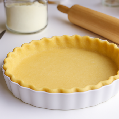 Shortcrust pastry is the most classic of tart doughs.