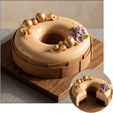 Peanut & Banana Cake