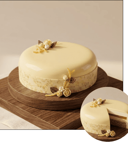 Exotic Passion Fruit Cake