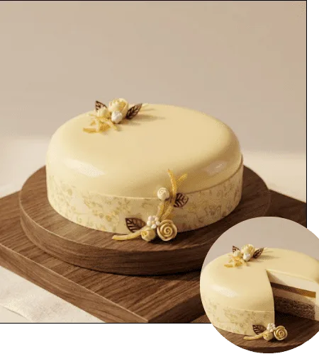 Exotic Passion Fruit Cake