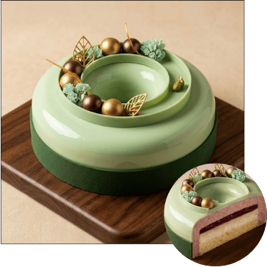 Cherry, Lemon Thyme & Orange Cake