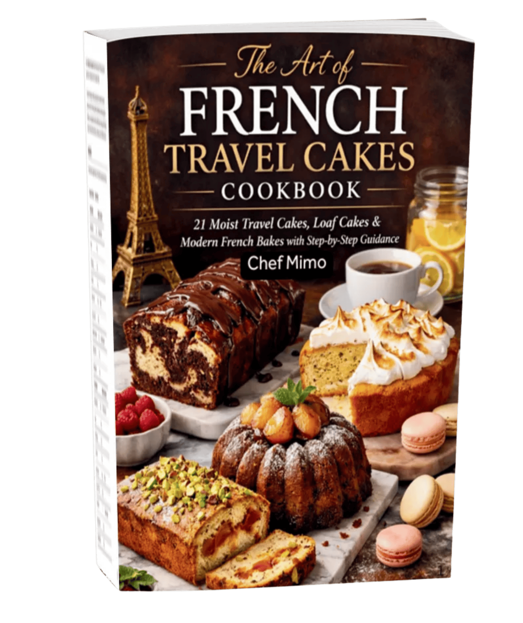 The Art of French Travel Cakes Cookbook cover